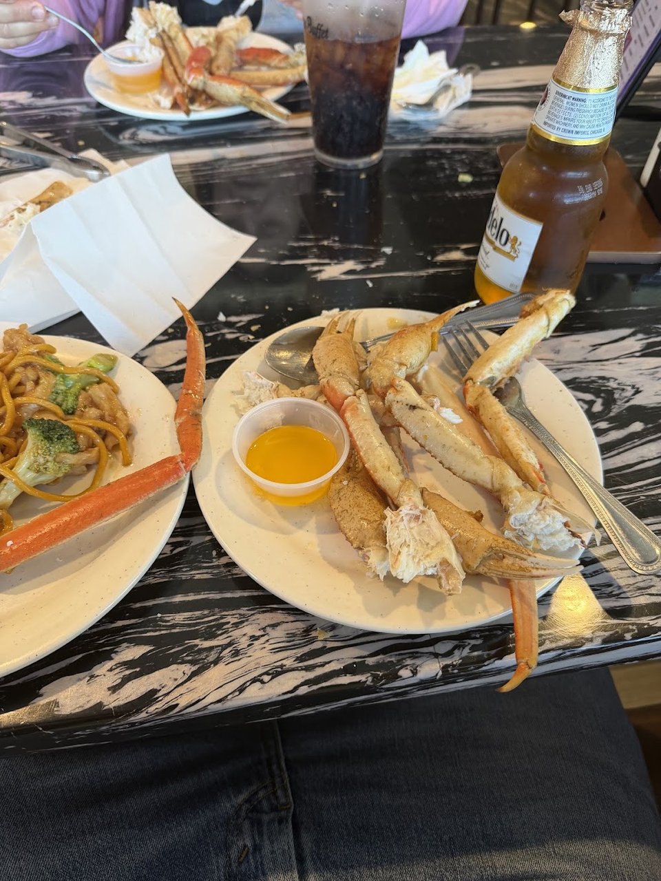 Snow Crab Legs with Butter